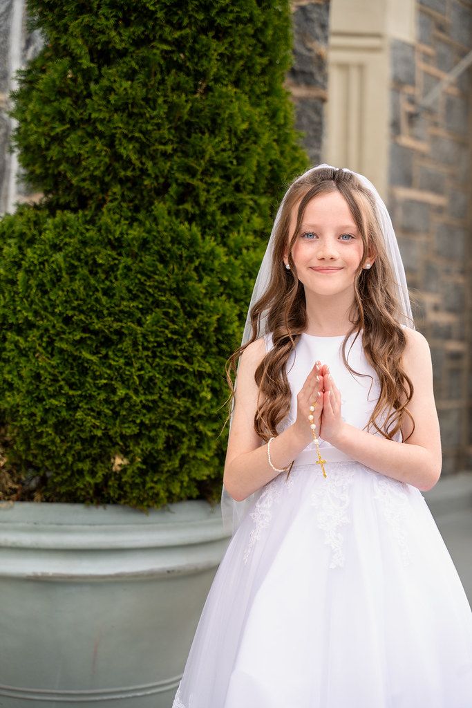 First Communion portrait